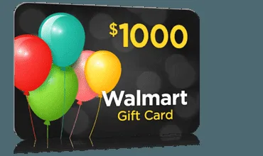 $1000 Walmart gift card